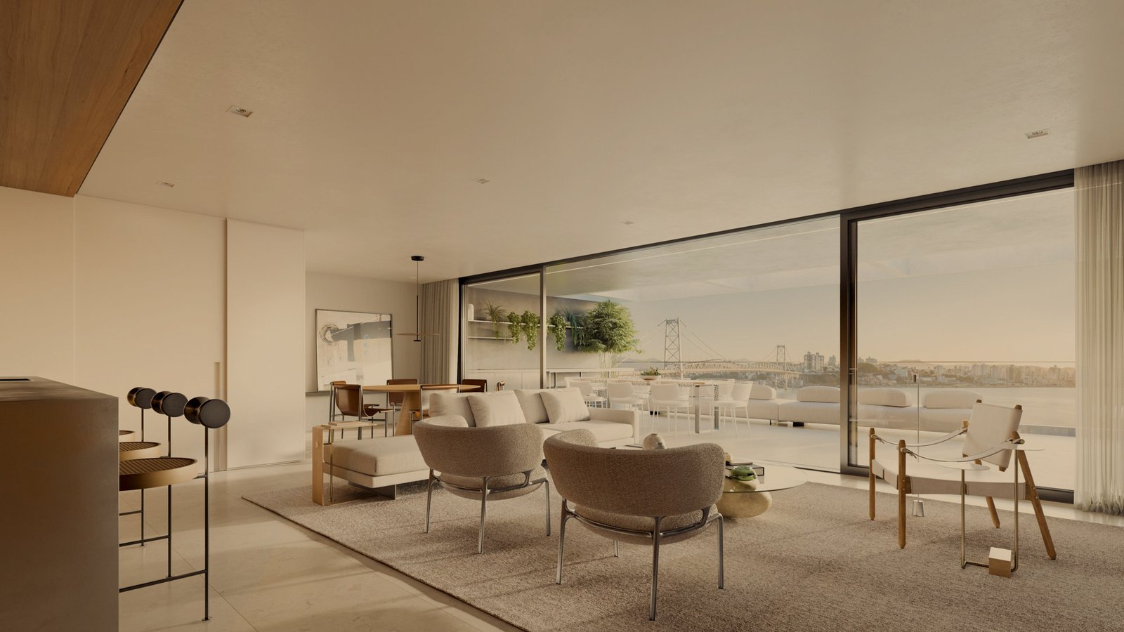 Apartamento na Beira Mar: Varanda Assis Chateaubriand