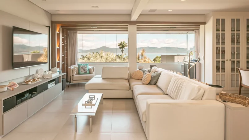 Apartamento frente mar em Canasjurê