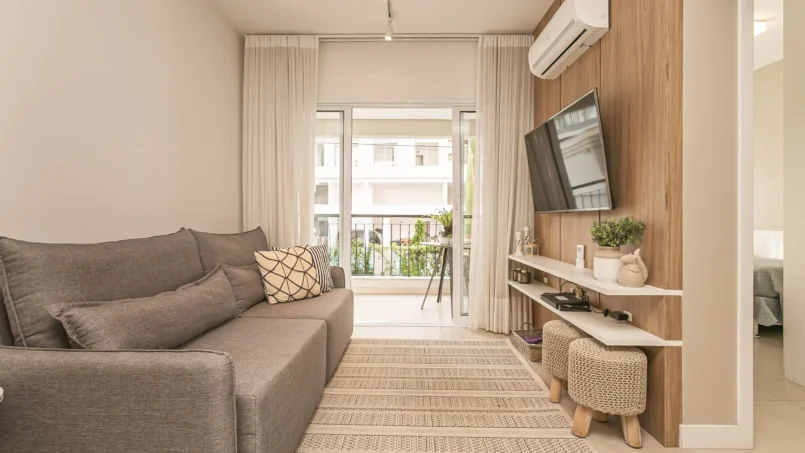 Apartamento a 50 metros do mar em Jurerê Internacional