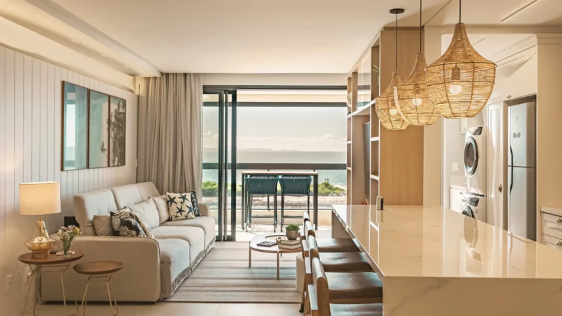 Apartamento com vista mar no Luxury Concept em Jurerê Internacional